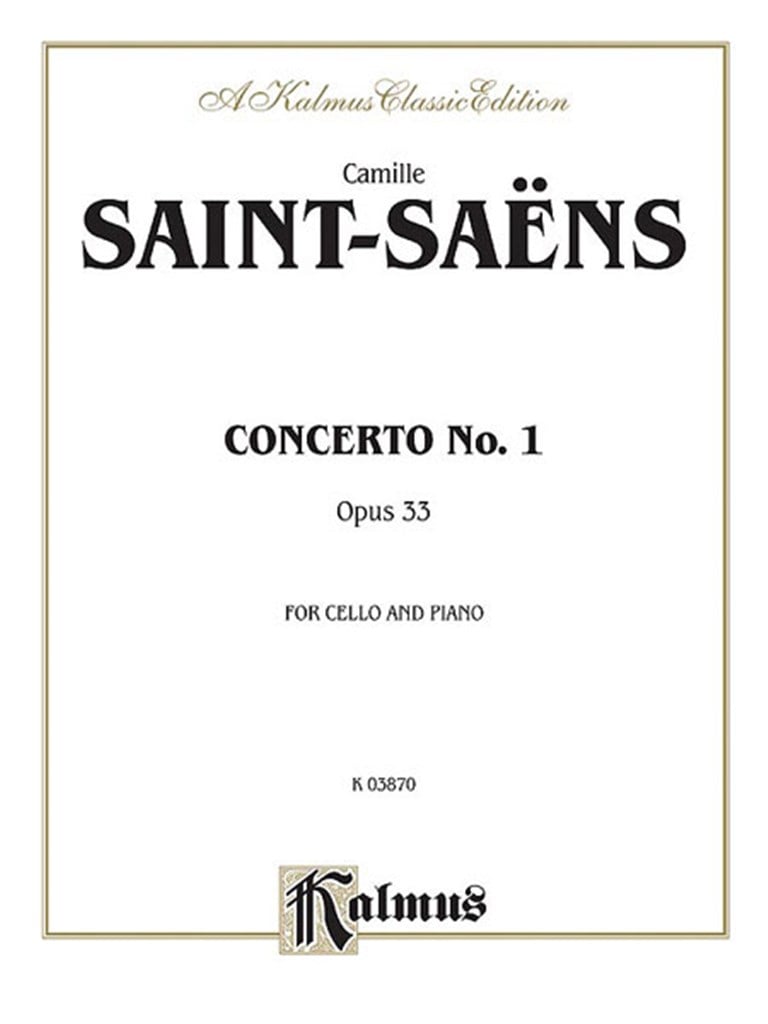 Cello Concerto No. 1, Op. 33